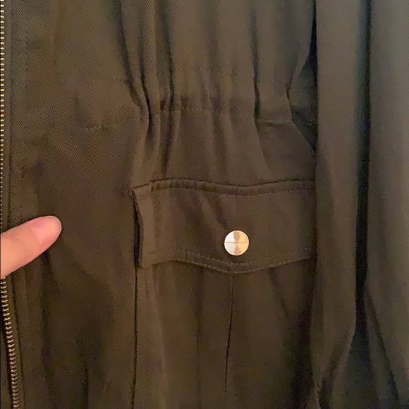 Green army style light jacket - Picture 6 of 6